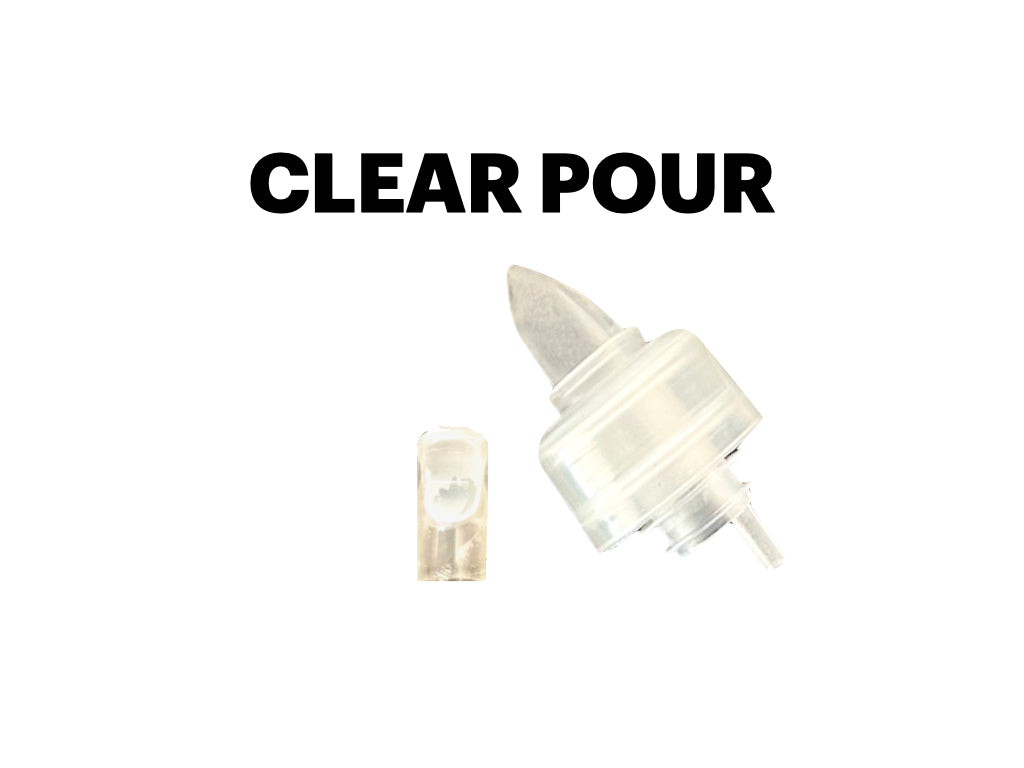 10 Pack of Clear Pour Spout