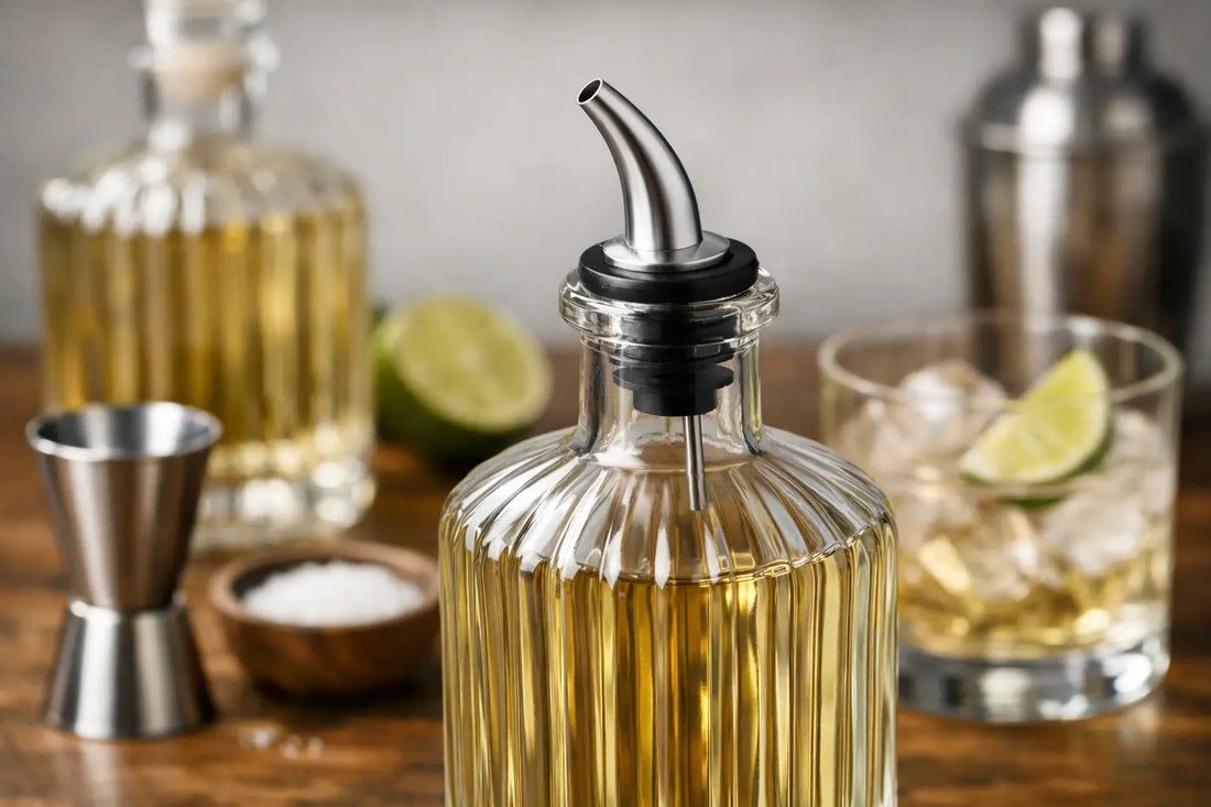 Tequila Spout for Fluted Bottles That Fits