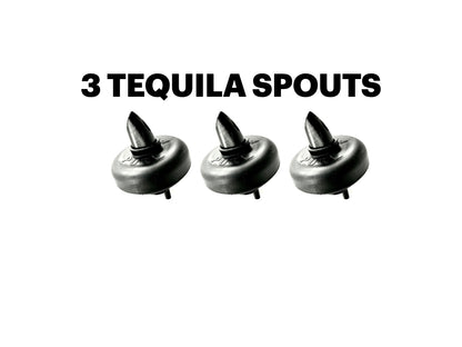 3 Pack of Tequila Spouts by Pure Pour for Fluted Bottles