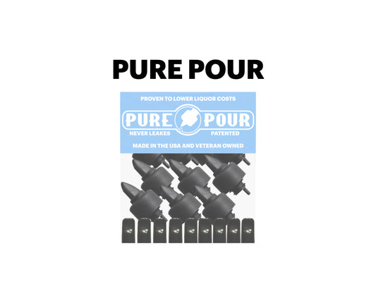 10 Pack of Pure Pour Spout & Cover