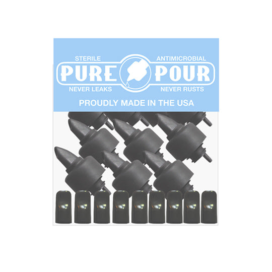 10-Pack of Pure Pour Spout & Cover